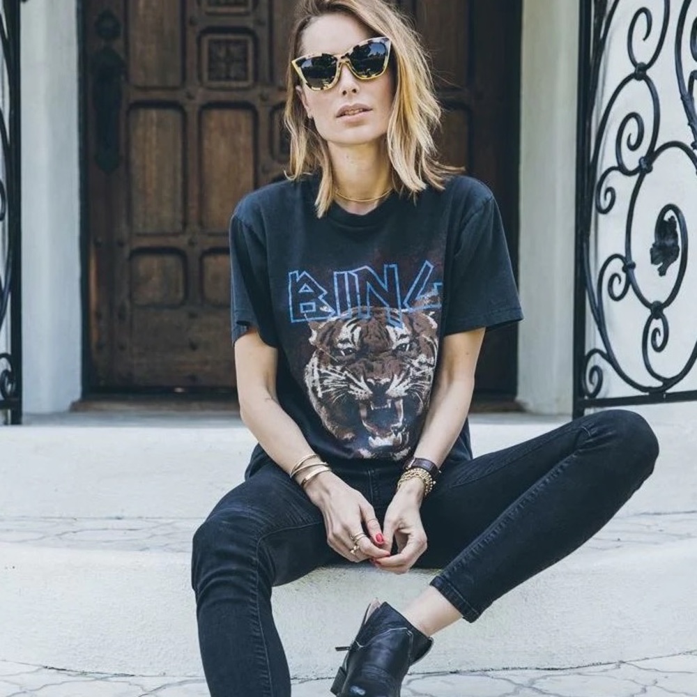 Anine Bing Tiger Tee